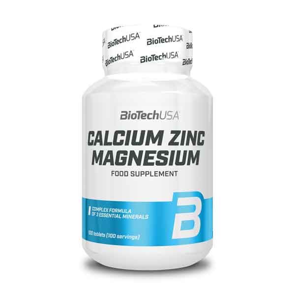 Calcio Zinc Magnesio de Biotech USA