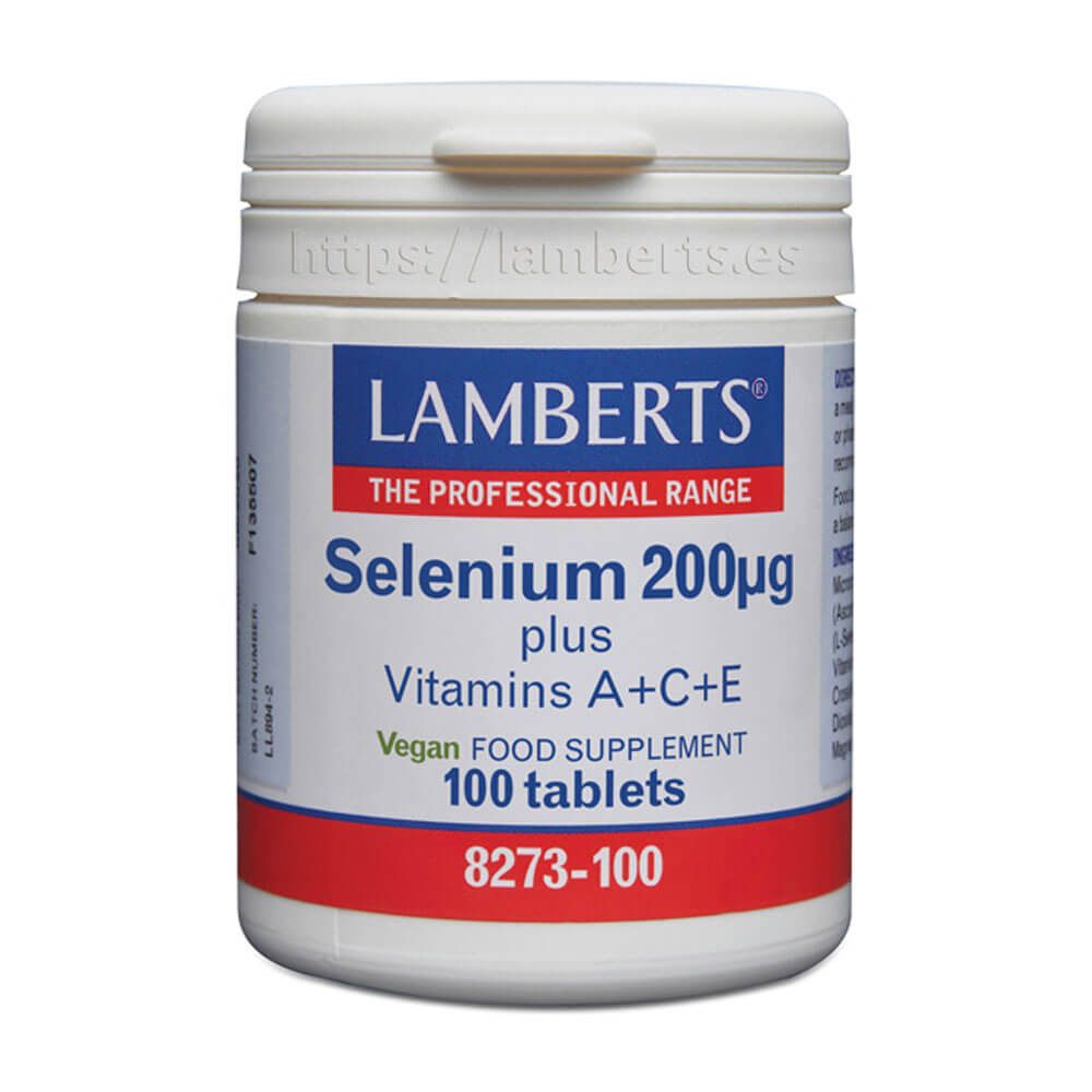 Selenio + Vitamina A+C+E de Lamberts