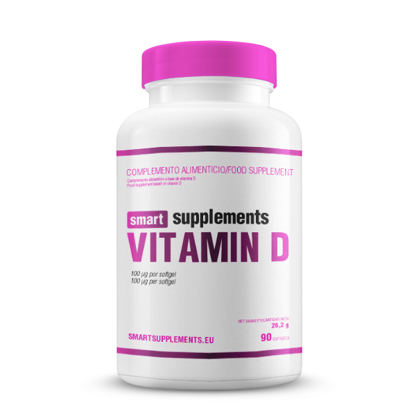 Vitamina D 100ug de Smart Supplements