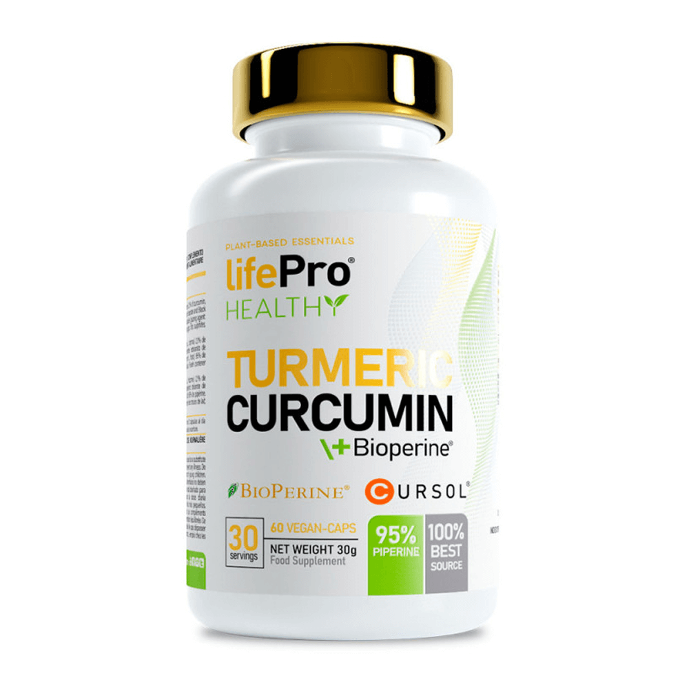 Turmeric Curcumin + Bioperine de Life Pro