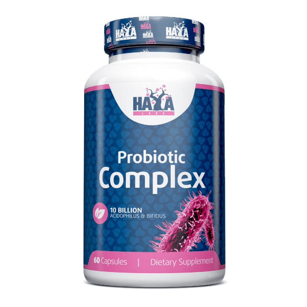 Complejo Probiotico 10 billones de Acidofilus y Bifidus de Haya Labs