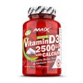 Vitamina D3 2500IU + Calcio de Amix Nutrition