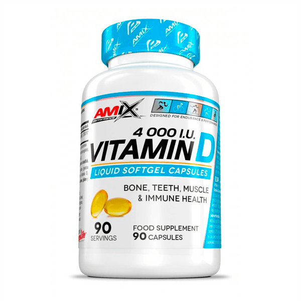 Vitamina D 4000 IU de Amix Nutrition