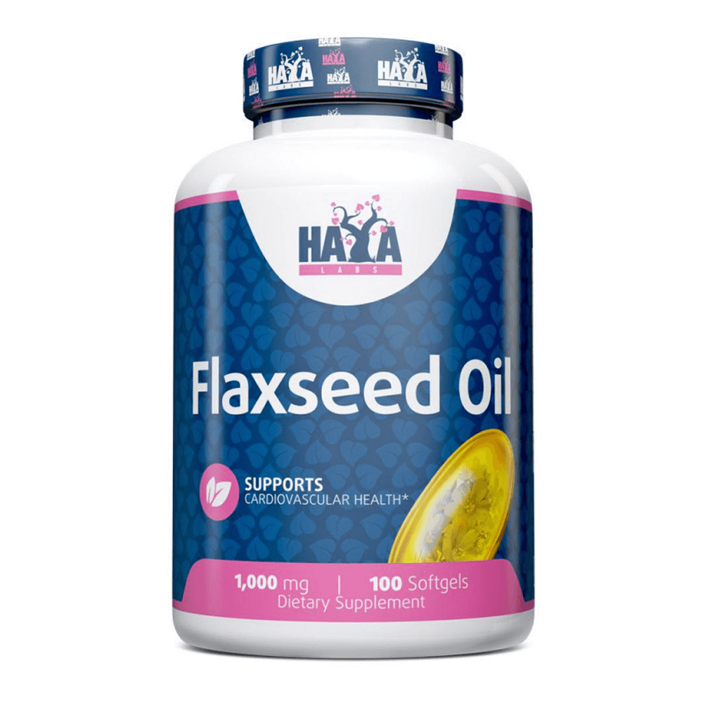 Aceite de Linaza Orgánico 1000mg de Haya Labs