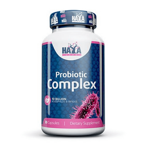 Complejo Probiotico 10 billones de Acidofilus y Bifidus de Haya Labs