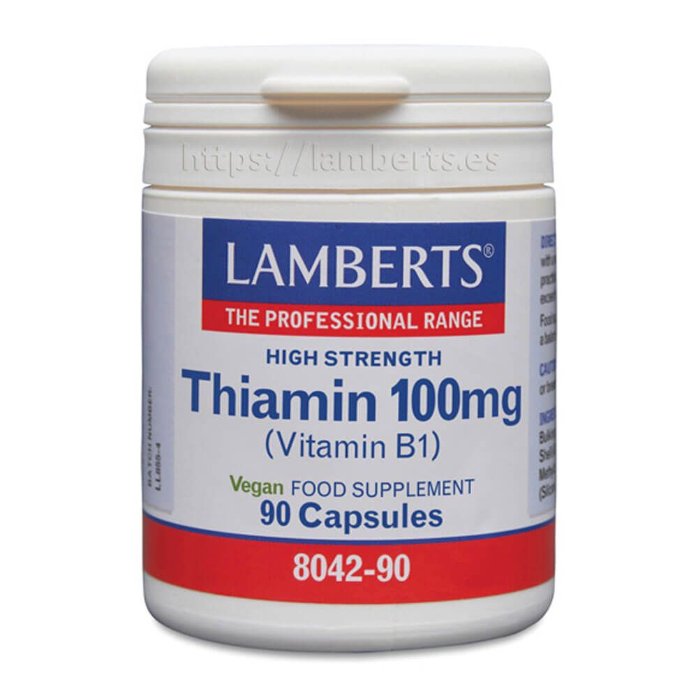 Tiamina (Vitamina B1) de Lamberts