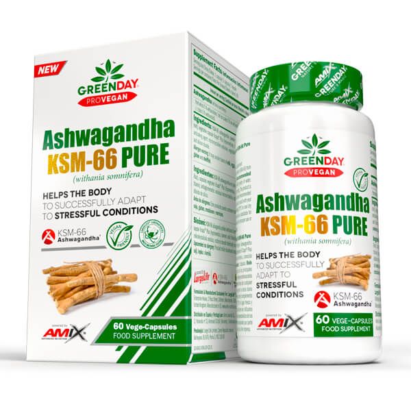 Ashwagandha KSM-66 Pure de Amix Nutrition