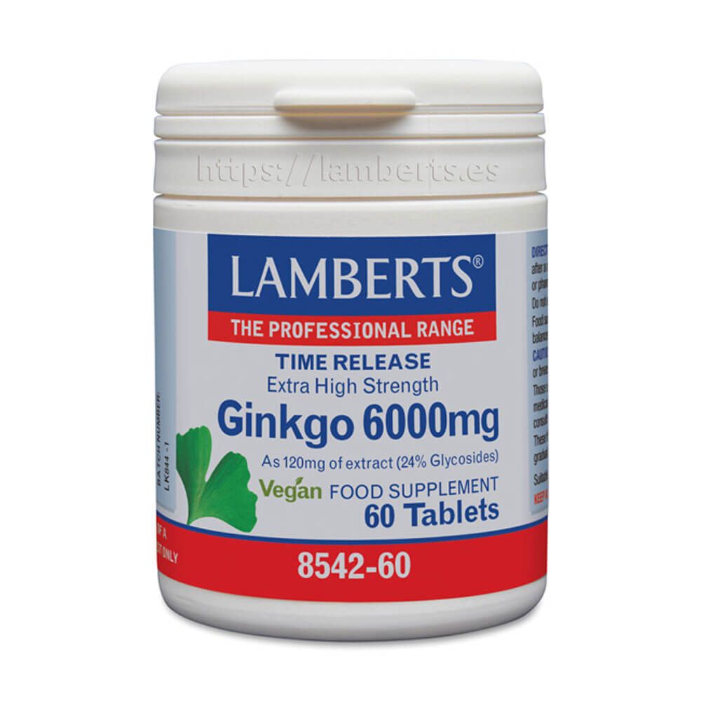 Ginkgo Biloba 6000mg de Lamberts