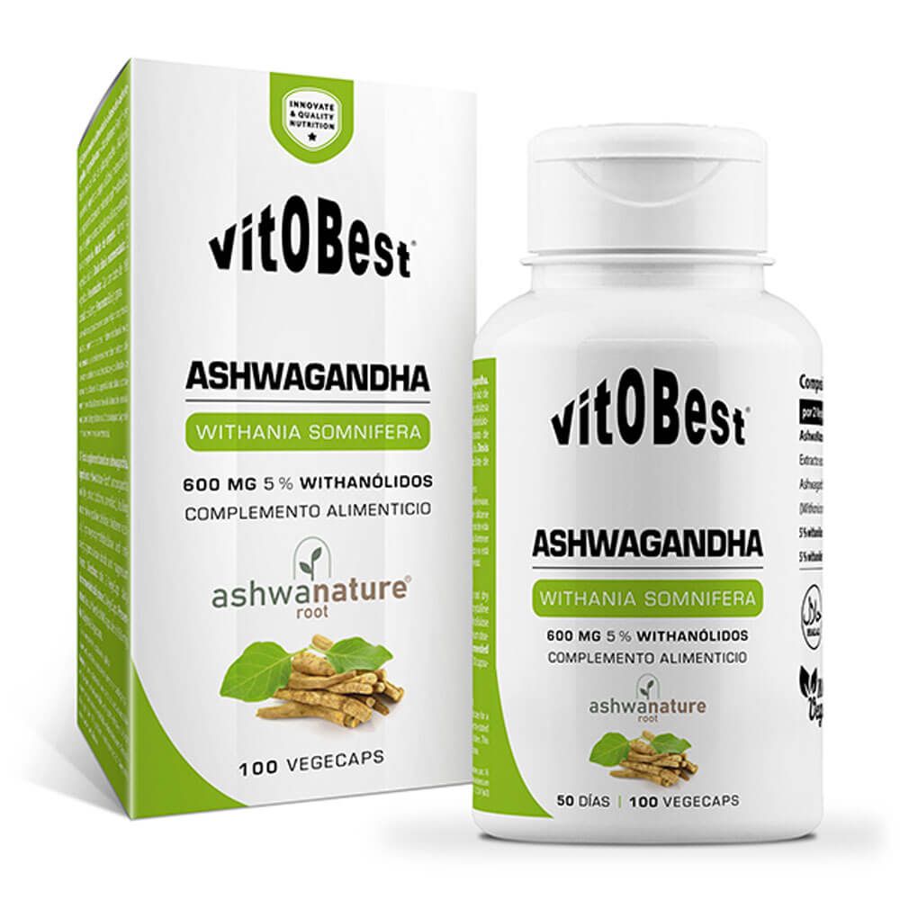 Ashwagandha (Ashwanature Root®) de Vitobest