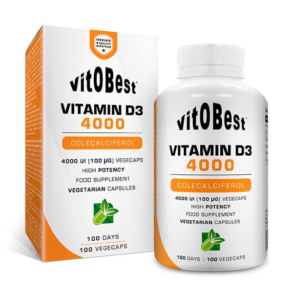Vitamina D3 4000 UI de Vitobest