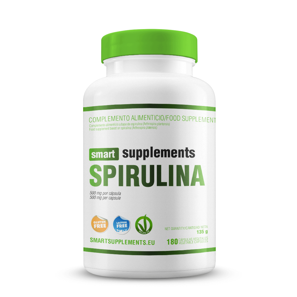 Espirulina 500mg de Smart Supplements