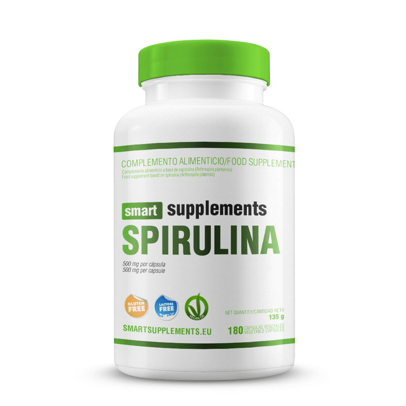 Espirulina 500mg de Smart Supplements