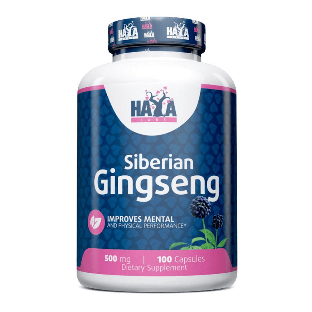 Ginseng Siberiano 500mg de Haya Labs