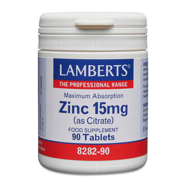 Zinc 15mg de Lamberts