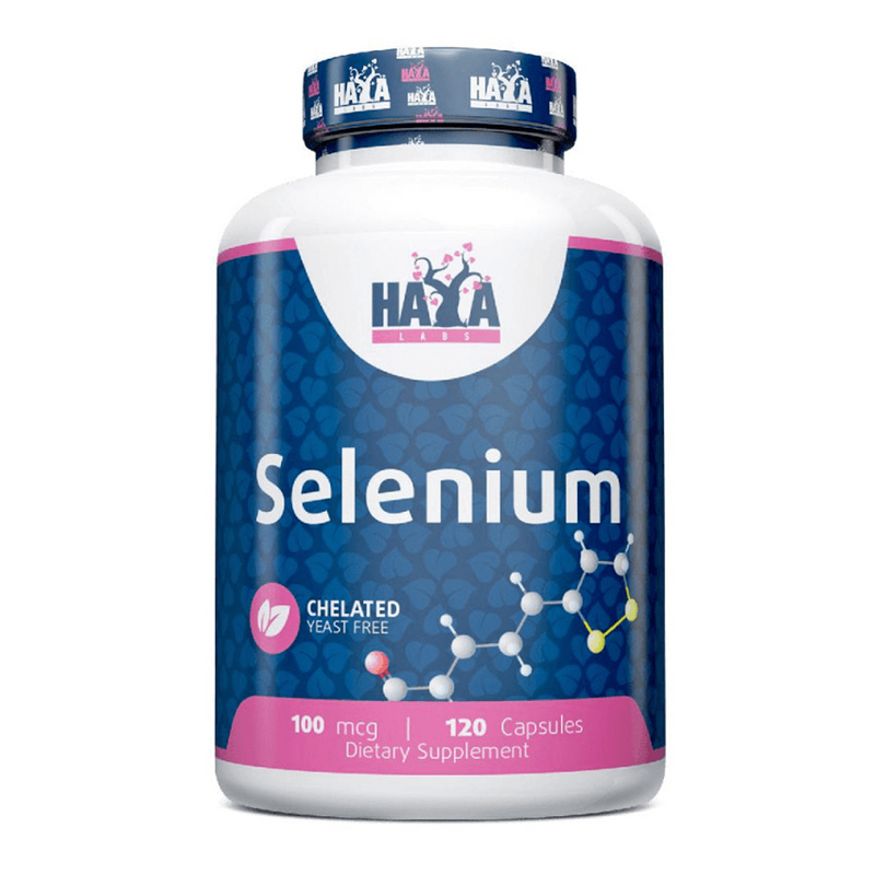 Selenio Quelado sin Levadura 100mcg de Haya Labs