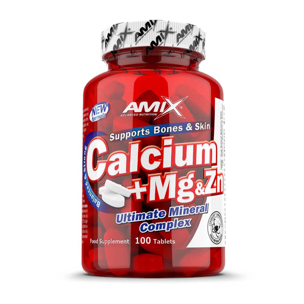 Calcio + Magnesio + Zinc de Amix Nutrition