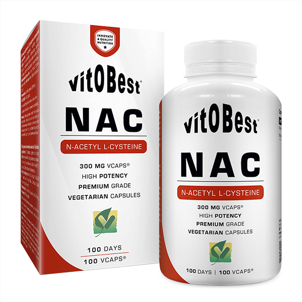 NAC (N-Acetyl L-Cysteine) de Vitobest
