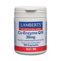 Co-Enzima Q10 30mg (CoQ10 o ubiquinona) de Lamberts