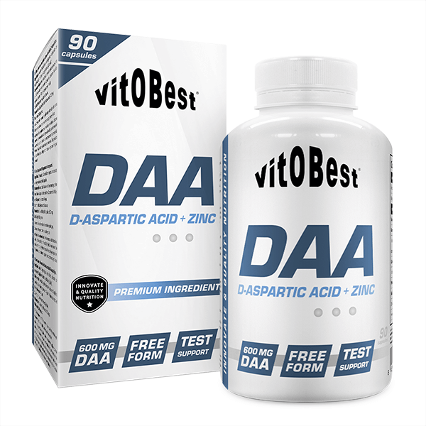 DAA Ácido Aspartico + Zinc de Vitobest