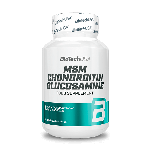 MSM Condroitina Glucosamina de Biotech USA