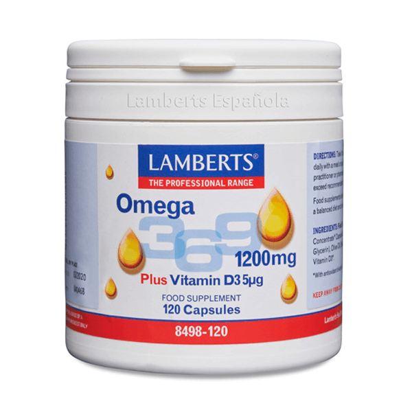 Omega 369 + Vitamina D3 de Lamberts