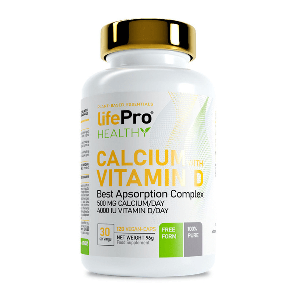 Calcio + Vitamina D de Life Pro