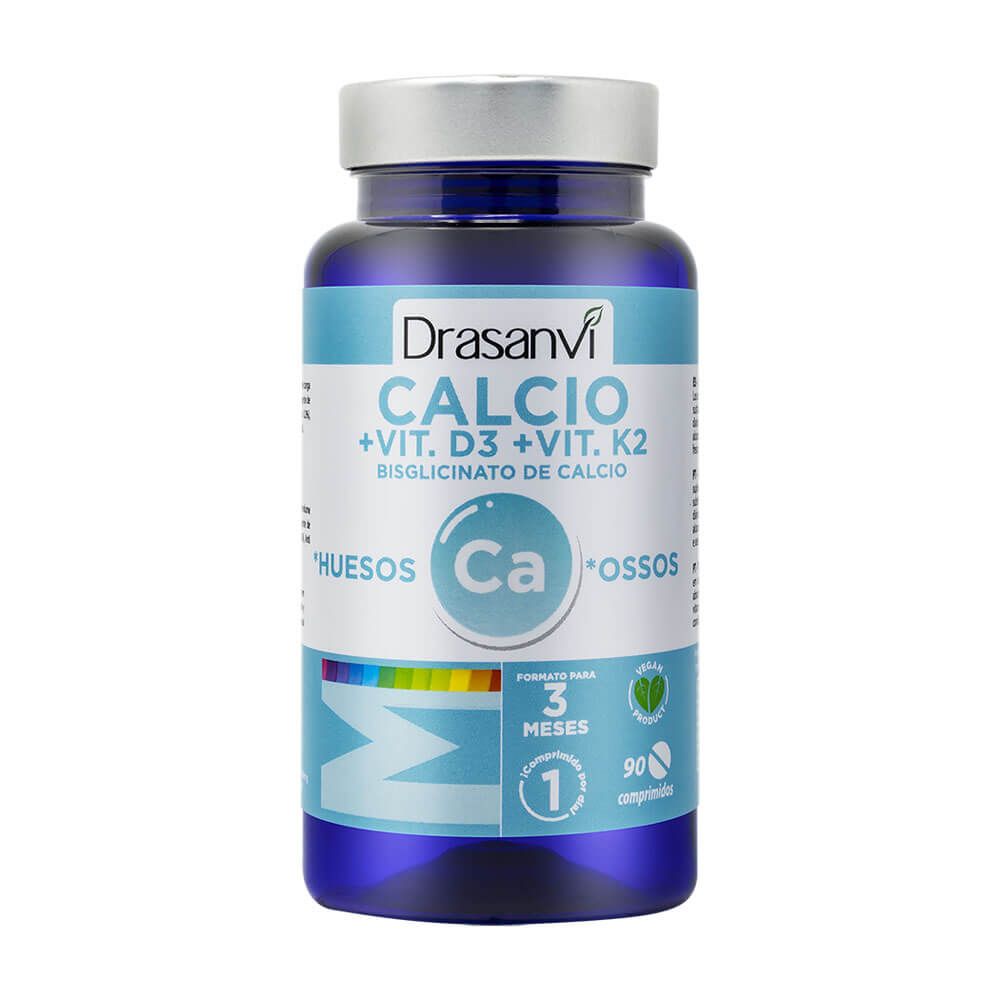 Mineral Calcio + Vitamina D3 + Vitamina K2 de Drasanvi
