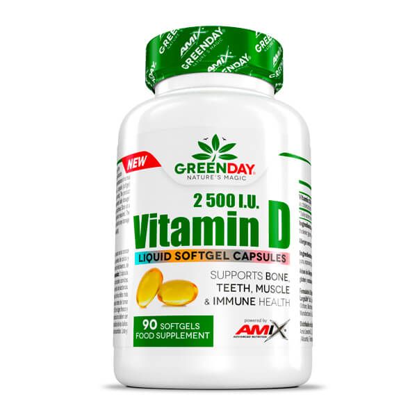 Vitamina D3 2500IU de Amix Nutrition
