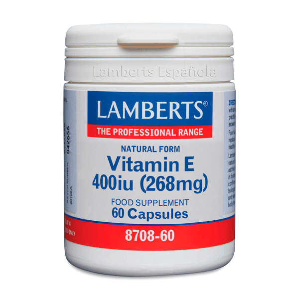 Vitamina E Natural 400IU de Lamberts