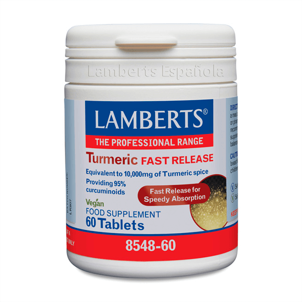 Cúrcuma de Liberación Rápida de Lamberts