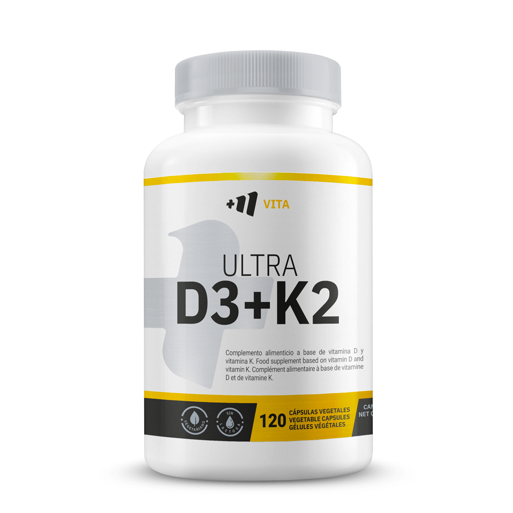 Vitamina D3 + K2 Ultra (100μg/100μg) de Masmusculo Supplements