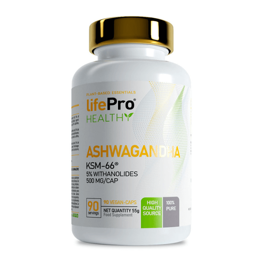 Ashwagandha 500mg ksm66 de Life Pro